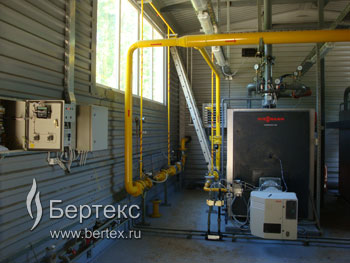 Котел Viessmann с горелками Elko