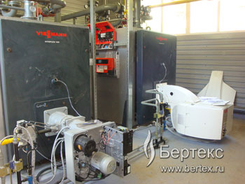 Котлы Viessmann с горелками Elko
