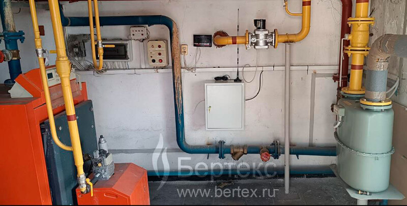Реконструкция  узла учета газа для ТСЖ "БОМОН"