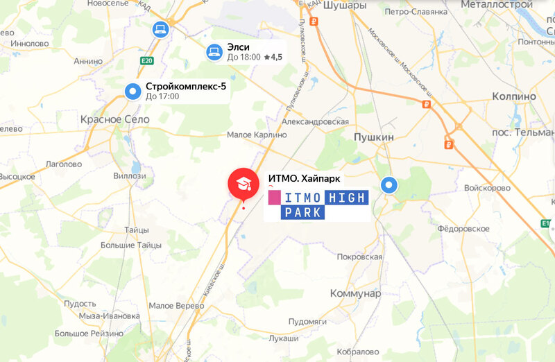 Проектирование газопровода к котельной  (для ITMO HighPark | ИТМО ХайПарк )