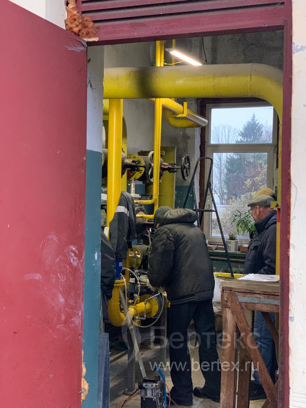 Замена узла учета газа и ГРУ в Пу́лковской обсерватории (ГАО РАН)